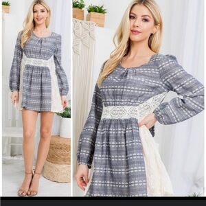 WOMEN’S RYU PEASANT DRESS SMALL NWT ANTHROPOLOGY WOMENS DRESS #368